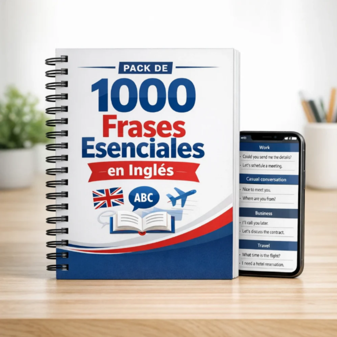 Aprende las +1000 Frases más Usadas en el Inglés